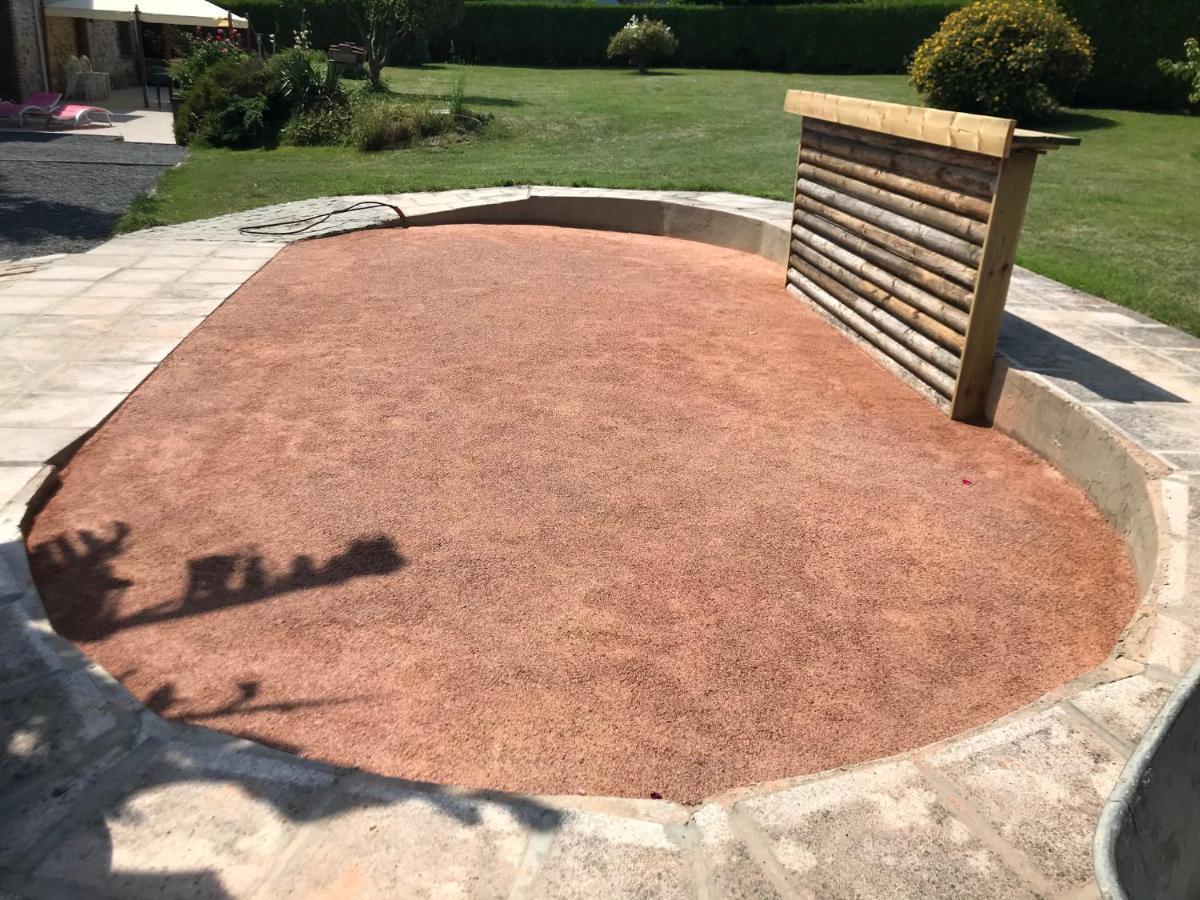 Disponible Pour Le Grand Week-End Du 8 Mai, Grande Maison Pour 12-15 Personnes Avec Jardin, Petanque, Baby Foot, Cheminee Et Barbecue Ganzeville Exterior foto