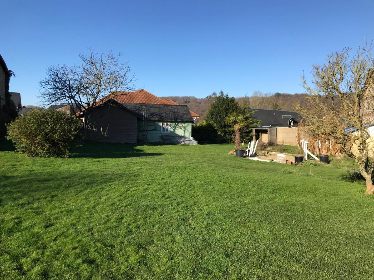 Disponible Pour Le Grand Week-End Du 8 Mai, Grande Maison Pour 12-15 Personnes Avec Jardin, Petanque, Baby Foot, Cheminee Et Barbecue Ganzeville Exterior foto